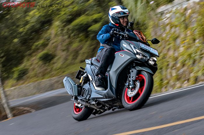 Raja Tanjakan Matic 150-160 cc! Yamaha Aerox Turbo Mudah Lewati Tanjakan Naringgul